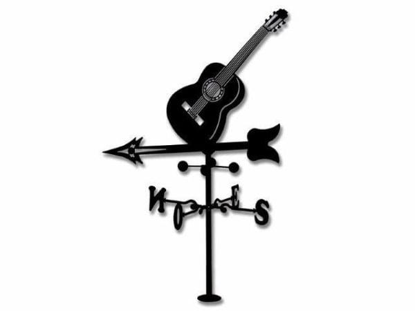 Veleta de Viento Guitarra