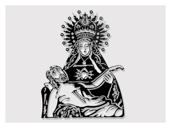 Figura Virgen con Cristo
