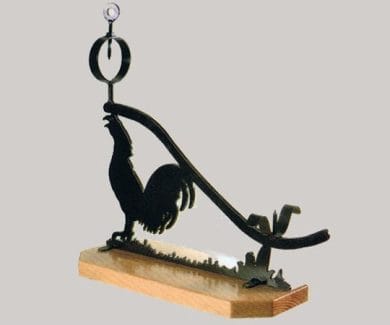Jamonero de Forja Gallo