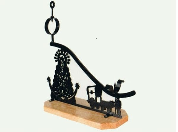 Jamonero de Forja Virgen del Rocio