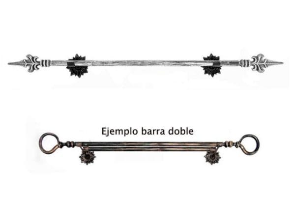 Barra Cortinas de Hierro Clásica