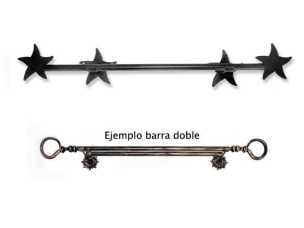 Barra Cortinas Infantil de Forja