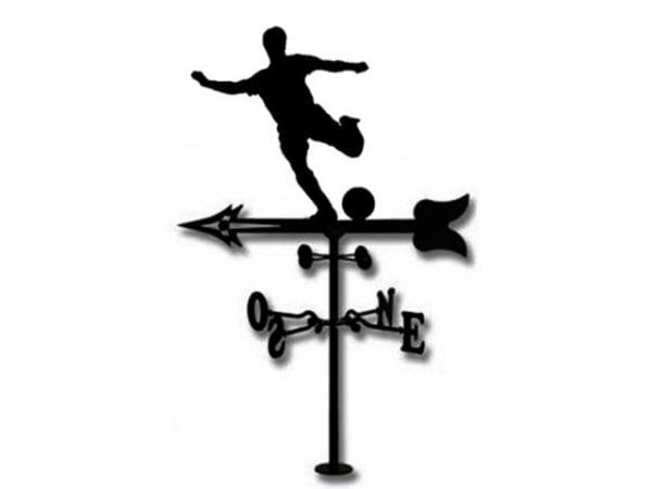 Veleta de Viento Futbolista